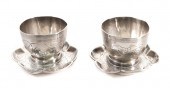 PAIR, JAPANESE STERLING SILVER