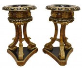 (PAIR) JARDINIERE STANDS MANNE