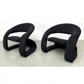 Pair JAYMAR Modernist Lounge C