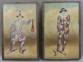PAIR JESTER OIL PAINTINGSPair