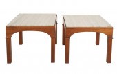PAIR JOHN KEAL END TABLESeach
