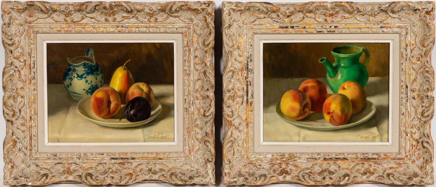 PAIR, JOSEPH JOST STILL LIFE OIL ON