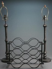 PAIR JUGENDSTIL STYLE COMPOSIT
