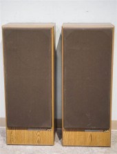 PAIR JVC SP-95 OAK VENEER FLOO