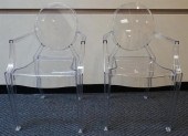 PAIR KARTELL LOUIS GHOST CHAIR