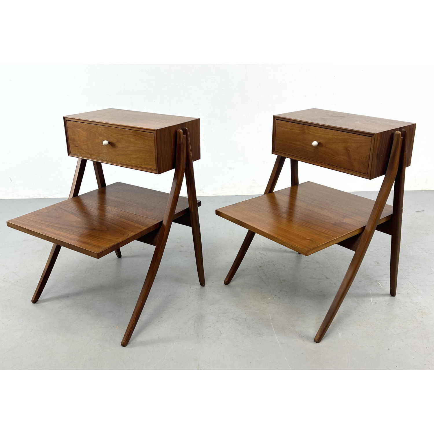 Pair Kipp Stewart Side Table for