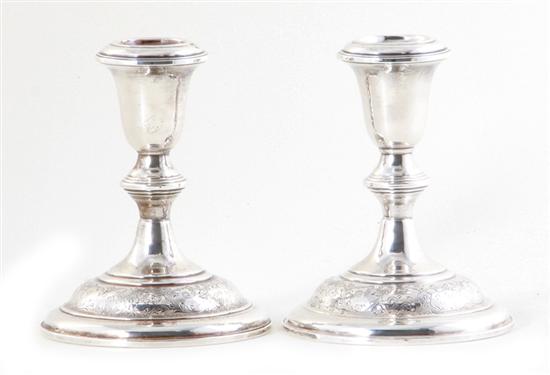 Pair Kirk & Son sterling