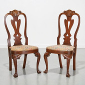 PAIR KITTINGER QUEEN ANNE STYL