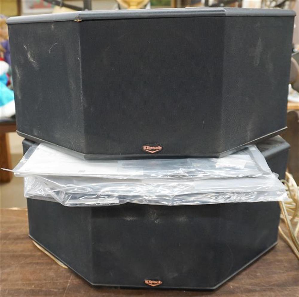 PAIR KLIPSCH SHELF SPEAKERSPair