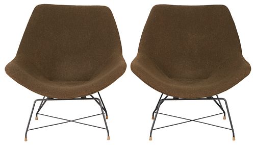 PAIR KOSMOS LOUNGE CHAIRS,