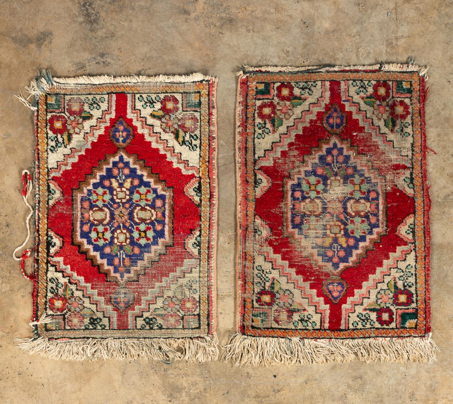 PAIR KOY TABRIZ CARPETS, 2'10" X