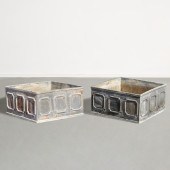 PAIR LARGE GEORGE III STYLE PL