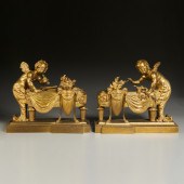 PAIR LARGE LOUIS XVI STYLE DOR