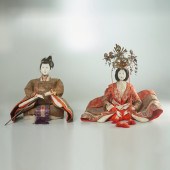 PAIR LARGE VINTAGE JAPANESE HI