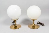 PAIR LAUREL LAMP CO. MODERN BR