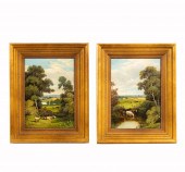 PAIR LENNARD LEWIS ENGLISH OIL