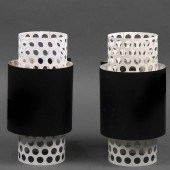 PAIR LIGHTOLIER WALL SCONCES P