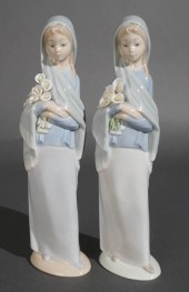 PAIR LLADRO AFTER THE MODEL BY