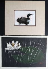 PAIR, LOON 176/300 MARY ALGER