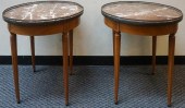 PAIR LOUIS XIV STYLE FRUITWOOD