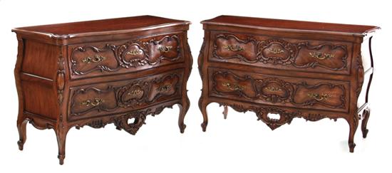Pair Louis XV Provincial style