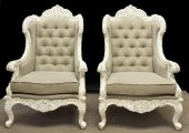 (PAIR) LOUIS XV STYLE BERGERES