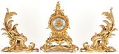 PAIR LOUIS XV STYLE BRONZE CHE