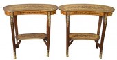 PAIR LOUIS XV STYLE KIDNEY SHA