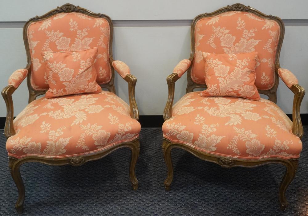PAIR LOUIS XV STYLE LACQUERED