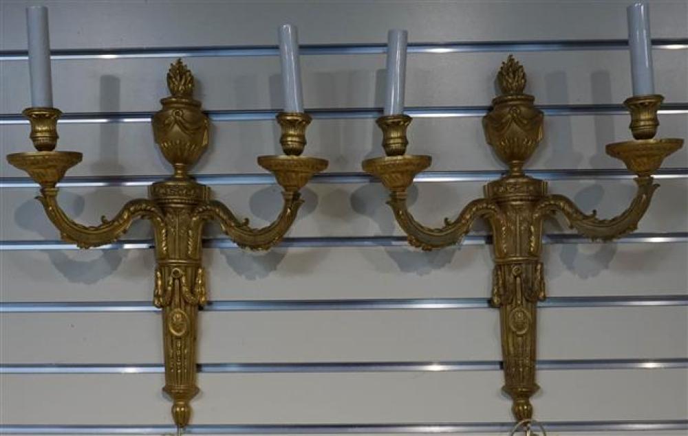 PAIR LOUIS XV STYLE ORMOLU