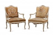PAIR LOUIS XVI STYLE AUBUSSON