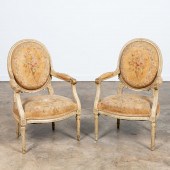 PAIR, LOUIS XVI STYLE AUBUSSON