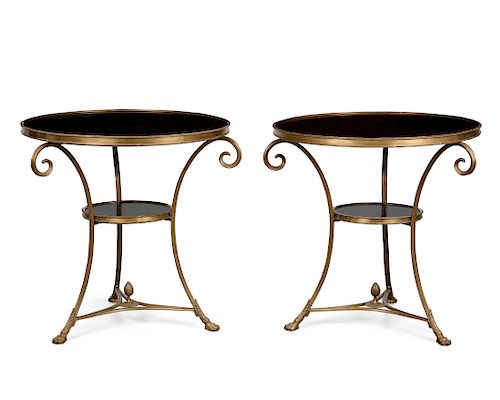 PAIR LOUIS XVI STYLE BRONZE AND