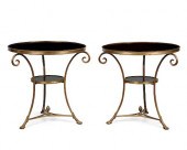 PAIR LOUIS XVI STYLE BRONZE AN