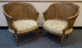 PAIR LOUIS XVI STYLE DECORATED