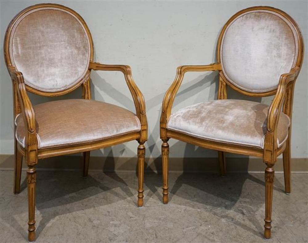 PAIR LOUIS XVI STYLE FRUITWOOD