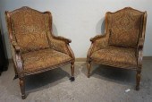 PAIR LOUIS XVI STYLE FRUITWOOD