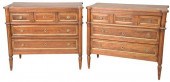 PAIR LOUIS XVI STYLE FRUITWOOD
