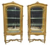 (PAIR) LOUIS XVI STYLE GILT FI