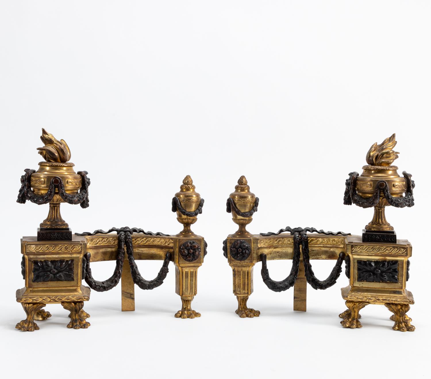 PAIR, LOUIS XVI-STYLE GILT
