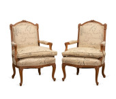 PAIR LOUIS XVI STYLE SCRIPT UP