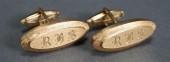 PAIR LUCIEN PICCARD 14-KARAT Y