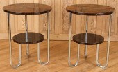 PAIR MACASSAR AND MAPLE ART DE