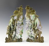 PAIR MAGNIFICENT CHINESE JADEI