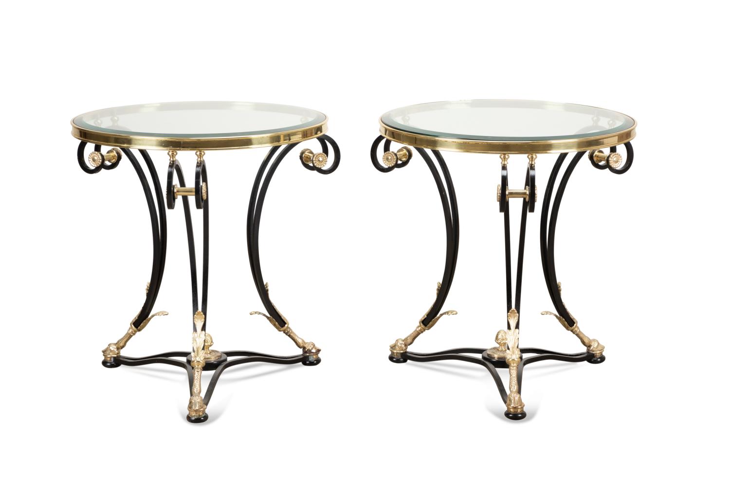 PAIR MAISON JANSEN STYLE GUERIDON