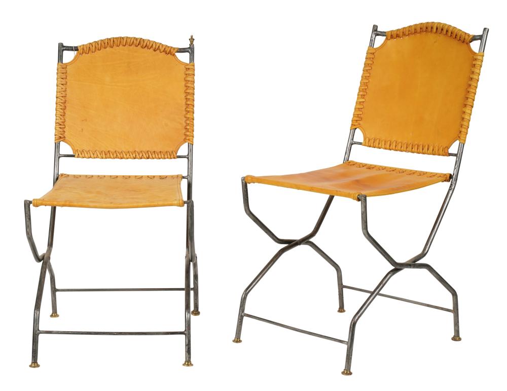 PAIR MAITLAND SMITH IRON AND