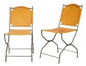 PAIR MAITLAND SMITH IRON AND L