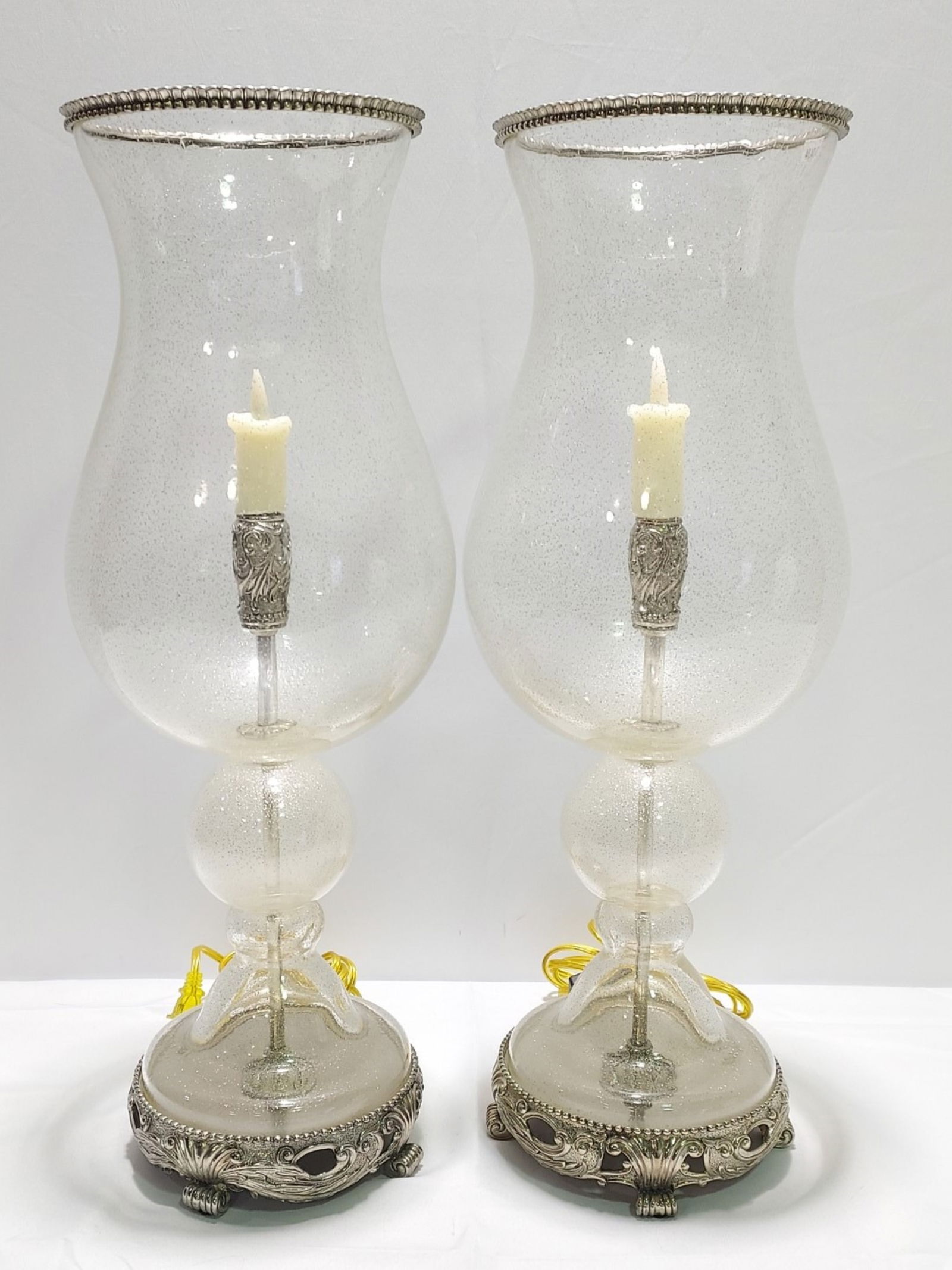 PAIR MAITLAND SMITH ITALIAN GLASS