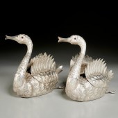 PAIR MANUEL ALCINO .833 SILVER
