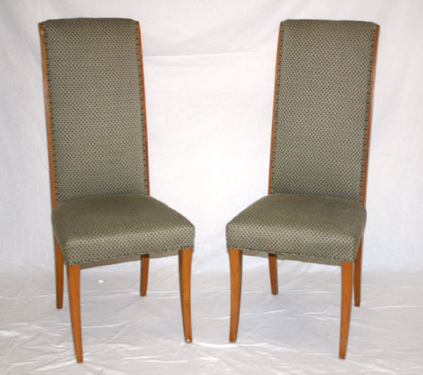 Pair matching side/dining chairs,